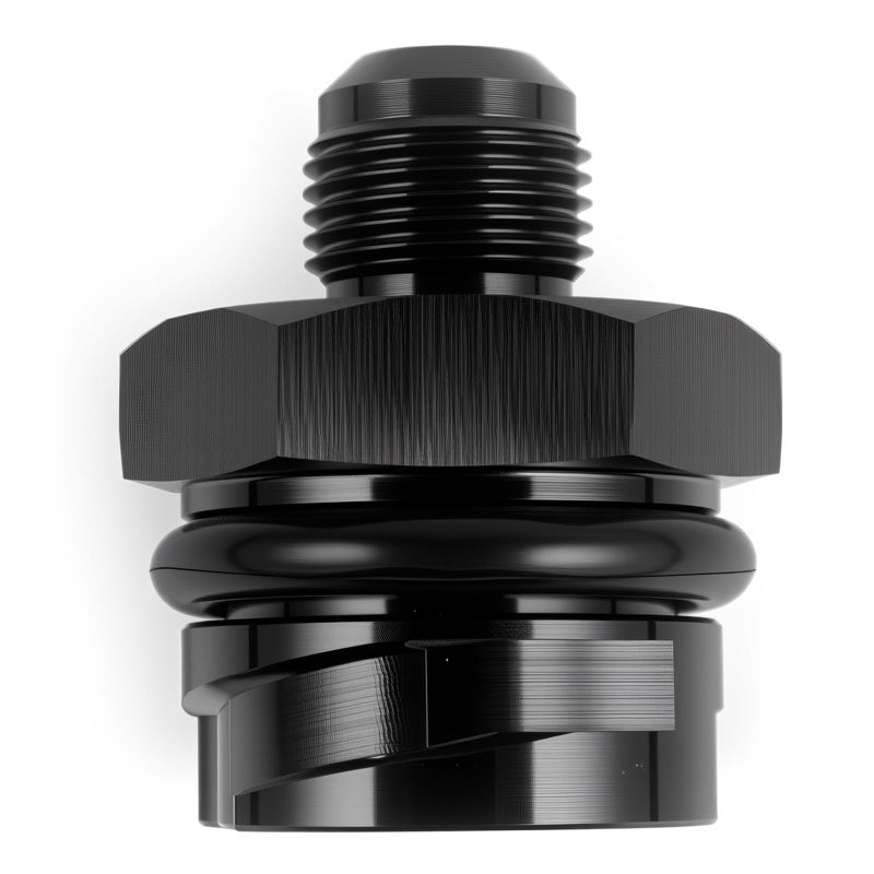 CNRAQR LS Valve Cover Oil Cap 8AN Male Fitting for LSX LS1 LS2 LS3 LS6 LS7